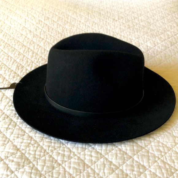 Banana Republic Accessories Mens Black Banana Republic Felt Fedora